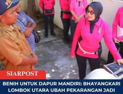 Benih untuk Dapur Mandiri: Bhayangkari Lombok Utara Ubah Pekarangan Jadi Sumber Protein Keluarga