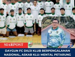 Daygun FC Diuji Klub Berpengalaman Nasional, Askab KLU: Mental Petarung Jadi Modal Besar di Babak Berikutnya