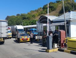 Kawasan Penyeberangan Pelabuhan Poto Tano Terlihat Aman dan Lancar, Massa PPS: Pelumpuhan Pelabuhan Baru Mulai Dilakukan