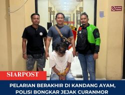 Pelarian Berakhir di Kandang Ayam, Polisi Bongkar Jejak Curanmor yang Meresahkan Bayan