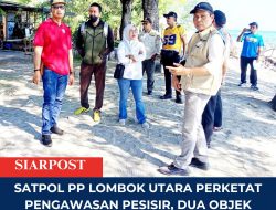 Satpol PP Lombok Utara Perketat Pengawasan Pesisir, Dua Objek Usaha di Gili Air Jadi Sorotan
