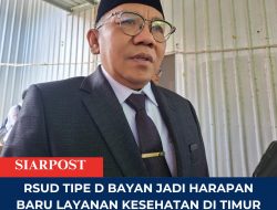 RSUD Tipe D Bayan Jadi Harapan Baru Layanan Kesehatan di Lombok Utara