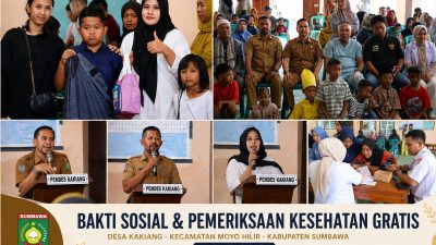 Kades dan Sekcam Moyo Hilir Apresiasi Leny Hurniati, Dinilai Berhasil Menginisiasi Baksos yang Menyentuh Kebutuhan Warga