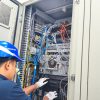 Semangat Hari Pancasila, PLN UIW NTB Perkuat Keandalan Sistem Kelistrikan melalui Pemeliharaan Peralatan Monitoring Data di Gardu Induk Mantang, Lombok Tengah
