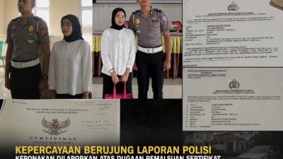 Kepercayaan Berujung Pengkhianatan? Keponakan Dilaporkan atas Dugaan Pemalsuan Sertifikat dan Penjualan Aset Miliaran Rupiah