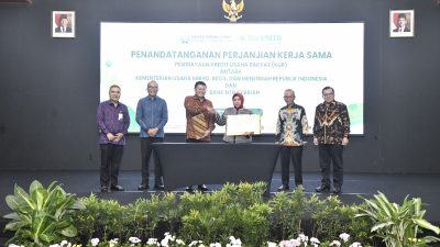 Bank NTB Syariah Kembali Jadi Penyalur KUR, Perluas Akses Pembiayaan UMKM dan Pekerja Migran Indonesia