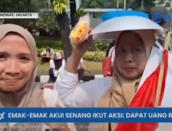 Viral! Dua Peserta Demo Dukung MBG Mengaku Dibayar Rp100 Ribu, Video Pengakuannya Jadi Sorotan