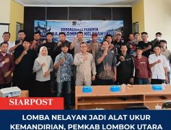 Lomba Nelayan Jadi Alat Ukur Kemandirian, Pemkab Lombok Utara Bidik Kelompok yang Siap Naik Kelas