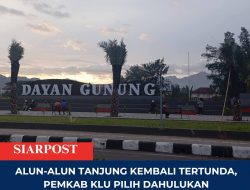 Alun-Alun Tanjung Kembali Tertunda, Pemkab KLU Pilih Dahulukan Infrastruktur Dasar dan Ruang Pemuda