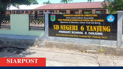 Hanya Dapat Satu Murid Baru, SDN 6 Tanjung Hadapi Ancaman Kehilangan Generasi