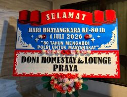 Ucapan Selamat Hari Bhayangkara ke-80: Apresiasi Dedikasi Polri dari Pelaku Usaha di Lombok Tengah