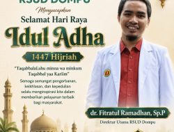 Dirut RSUD Dompu mengucapkan Selamat Hari Raya Idul Adha 1447 Hijriah