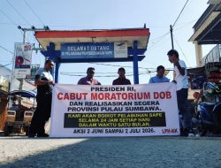 Demo PPS Melebar ke Pelabuhan Sape, 1.000 Massa Siap Boikot Penyeberangan dan Desak Pemerintah Buka Moratorium DOB