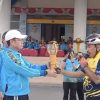 Api PORPROV NTB XII Tiba di Dompu, Disemayamkan di Kantor Bupati Sebelum Lanjut Kirab ke Sumbawa
