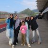 Liburan Penuh Inspirasi, Tia, Syafara dan Ajeng Kagumi Sirkuit Mandalika dan Pesona Sembalun