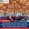 Mahasiswa UIN Mataram Datang Bukan Sekadar KKN, Desa Jenggala Jadi Laboratorium Desa Digital