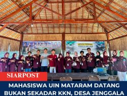 Mahasiswa UIN Mataram Datang Bukan Sekadar KKN, Desa Jenggala Jadi Laboratorium Desa Digital