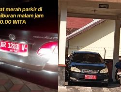 Heboh Mobil Plat Merah Diduga Milik PN Praya Parkir di Tempat Hiburan Malam, Begini Reaksi Netizen