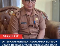 Di Tengah Keterbatasan APBD, Lombok Utara Berhasil Tarik Rp8,6 Miliar Dana Pusat untuk Benahi Irigasi Pertanian