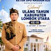 Ketua DPD NasDem Lombok Utara Mengucapkan Selamat HUT ke-18 Lombok Utara