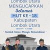 Dinas Kesehatan Mengucapkan Selamat HUT ke-18 Kabupaten Lombok Utara