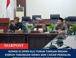 Komisi III DPRD KLU Turun Tangan Redam Kisruh Tabungan Siswa SDN 1 Sigar Penjalin, Desak Penyelesaian Elegan Tanpa Korbankan Mental Anak