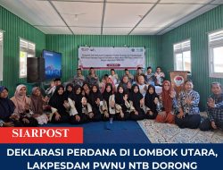Deklarasi Perdana di Lombok Utara, Lakpesdam PWNU NTB Dorong Lahirnya Pesantren Ramah Anak