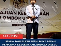 Sekda Resmi Buka Pekan Pemajuan Kebudayaan, Pemda Ajak Masyarakat Jadikan Budaya Fondasi Masa Depan Lombok Utara