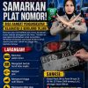 Hati-hati Ini Akibat Samarkan Plat Nomor Kendaraan