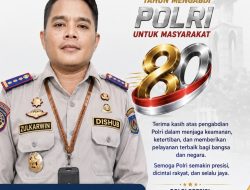 Kepala Dinas Perhubungan Kota Mataram Mengucapkan Selamat HUT ke-80 Bhayangkara