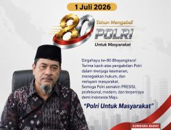 Kepala BPKAD Sumbawa Barat Beserta Jajaran Mengucapkan Selamat HUT ke-80 Bhayangkara
