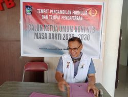 Bursa Ketua KONI NTB Dibuka, Baru Satu Utusan Calon Muncul Hingga Hari Kedua