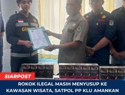 Rokok Ilegal Masih Menyusup ke Kawasan Wisata, Satpol PP KLU Amankan Lebih dari 12 Ribu Batang