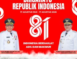 Badan Penanggulangan Bencana Daerah Kabupaten Lombok Utara Mengucapkan Dirgahayu Ke-81 Republik Indonesia