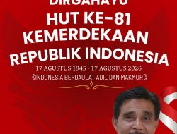 Kepala Inspektorat Kabupaten Lombok Utara Mengucapkan Dirgahayu Ke-81 Republik Indonesia