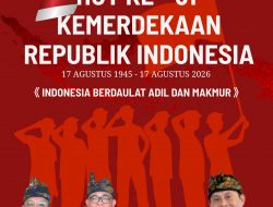 Dinas Koperasi Usaha Kecil Menengah Perindustrian dan Perdagangan Kabupaten Lombok Utara Mengucapkan Dirgahayu Ke-81 Republik Indonesia