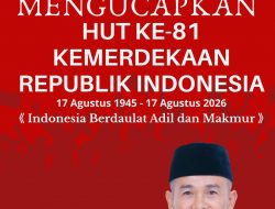 Segenap Keluarga Besar Prokopimcam Kecamatan Bayan Kabupaten Lombok Utara Mengucapkan Dirgahayu Ke-81 Republik Indonesia