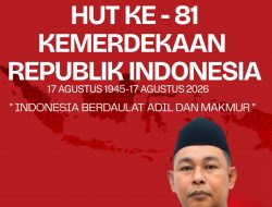 Kepala BKAD Kabupaten Lombok Utara Mengucapkan Dirgahayu Ke-81 Republik Indonesia