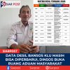 Data Desil Bansos KLU Masih Bisa Diperbarui, Dinsos Buka Ruang Aduan Masyarakat