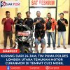 Kurang dari 24 Jam, Tim Puma Polres Lombok Utara Temukan Motor Curanmor di Tempat Cuci Mobil