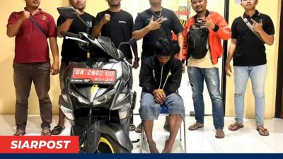 Kurang dari 24 Jam, Tim Puma Polres Lombok Utara Temukan Motor Curanmor di Tempat Cuci Mobil