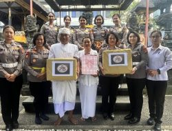 Bhakti Religi Warnai Hari Jadi ke-78 Polwan RI, Polwan Polres Bangli Tebar Kepedulian dan Semangat Pengabdian