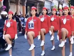 Viral Gerak Jalan 17 Agustus 2026 di Bali, Komandan dan Regu Ini Disebut Paling Cantik