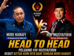 Usai Dua Balon Tumbang, H. W. Musyafirin Muncul sebagai Kandidat Kuat Ketua KONI NTB, Mori Masih Berpeluang?