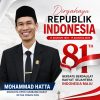 Anggota DPRD KSB Mohammad Hatta Mengucapkan Dirgahayu ke-81 Republik Indonesia