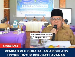 Pemkab KLU Buka Jalan Ambulans Listrik Untuk Perkuat Layanan Darurat Tiga Gili