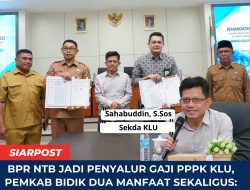 BPR NTB Jadi Penyalur Gaji PPPK KLU, Pemkab Bidik Dua Manfaat Sekaligus: Layanan Lancar dan PAD Bertambah