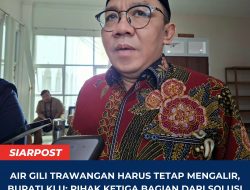 Air Gili Trawangan Harus Tetap Mengalir, Bupati KLU: Pihak Ketiga Bagian dari Solusi