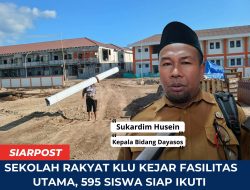 Sekolah Rakyat KLU Kejar Fasilitas Utama, 595 Siswa Siap Ikuti MPLS 21 September