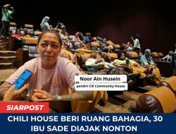 Chili House Beri Ruang Bahagia, 30 Ibu Sade Diajak Nonton dan Shopping